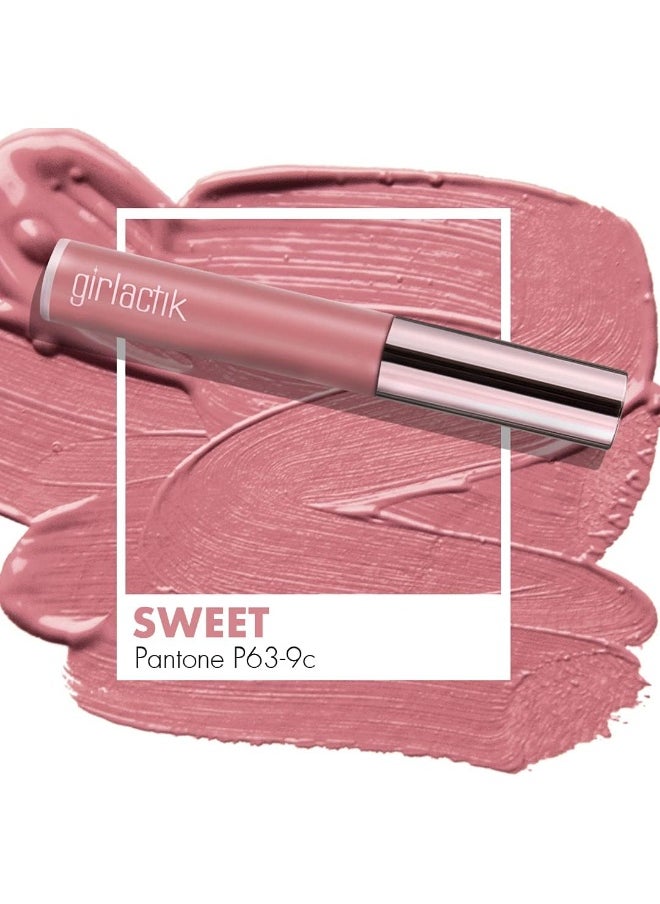 girlactik - Matte Lip Liquid In Nude Pink Shade - Image 1