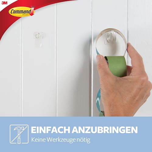Command Mini Hooks Value Pack, Clear, 18-Hooks (17006CLR-18ES), Organize Damage-Free - Image 5