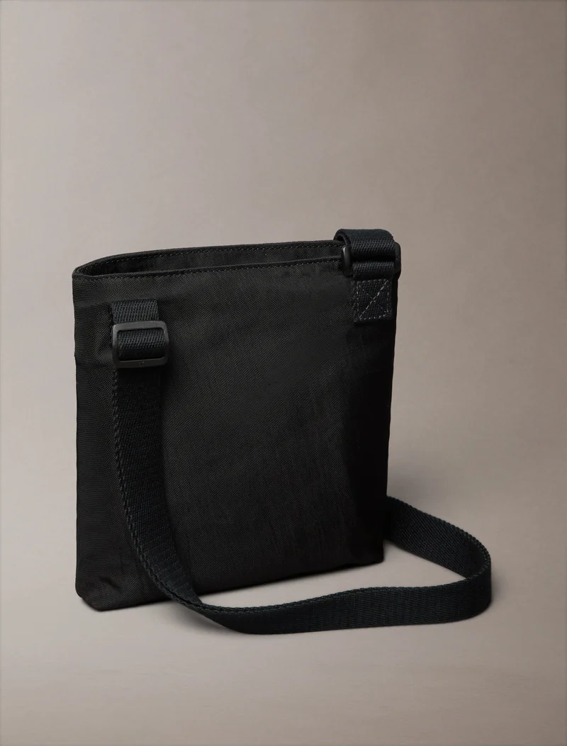 CALVIN KLEIN Nylon Monogram Logo Flatpack