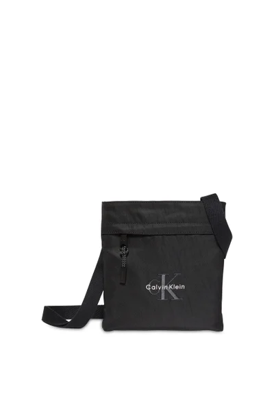 CALVIN KLEIN Nylon Monogram Logo Flatpack