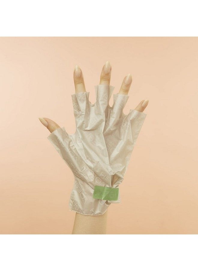 Voesh New York - Voesh Collagen Gloves Vegan Hand Masks 4 Pack Moisturizing Hand Mask Lotion Gloves Hydrating Gloves Hand Care Spa Manicure Gloves Dry Hand Treatment - Image 1