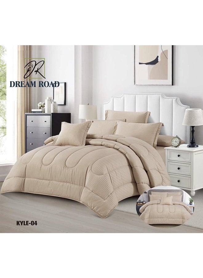 Dream road 7 Piece Double Summer Comforter Set 