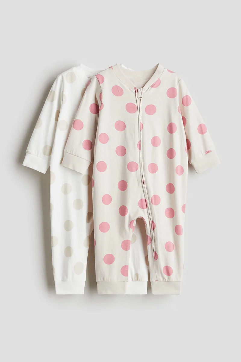 اتش اند ام 2-pack patterned cotton pyjamas