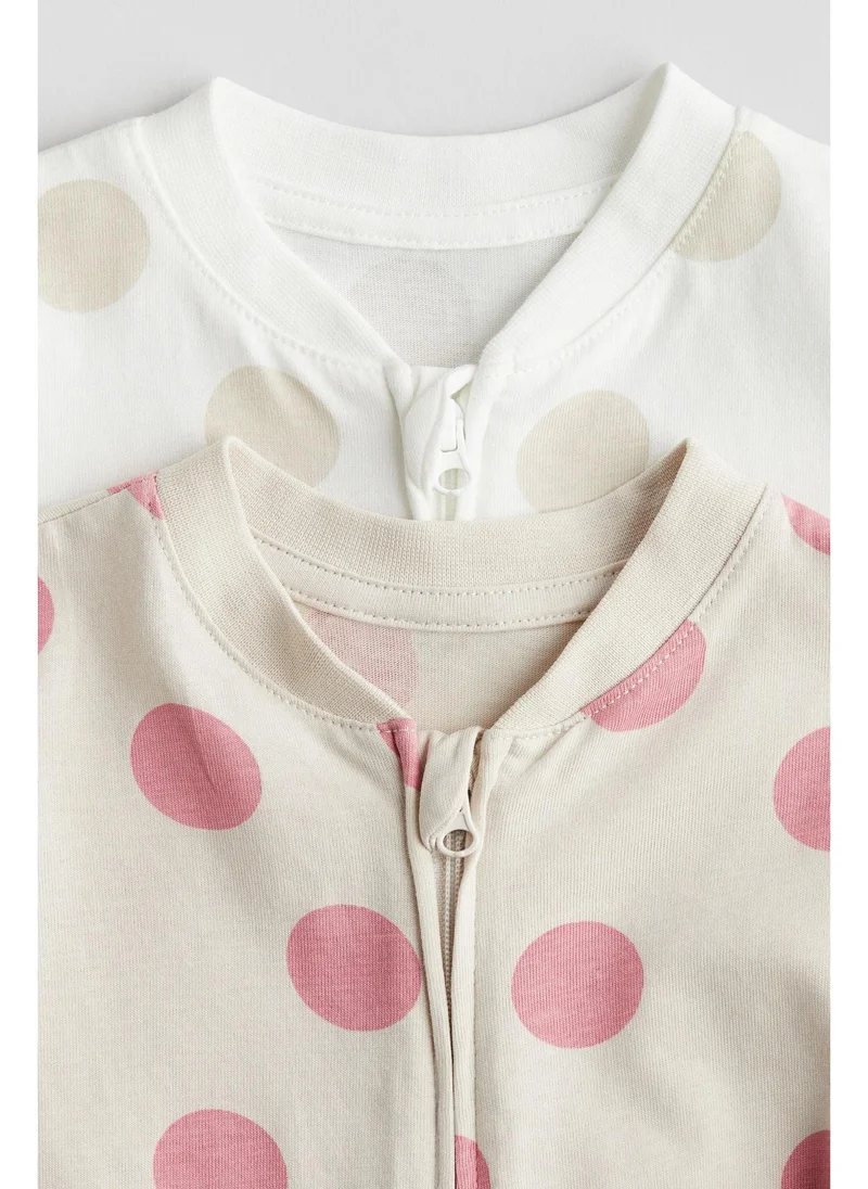 اتش اند ام 2-pack patterned cotton pyjamas