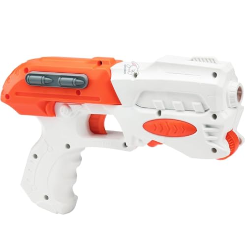 Storio EVO Sniper Hot Fire Gun Toy with 10 Safe Soft Foam Bullets, Fun Target Shooting Battle Fight Game for Kids Boys - White - Image 5