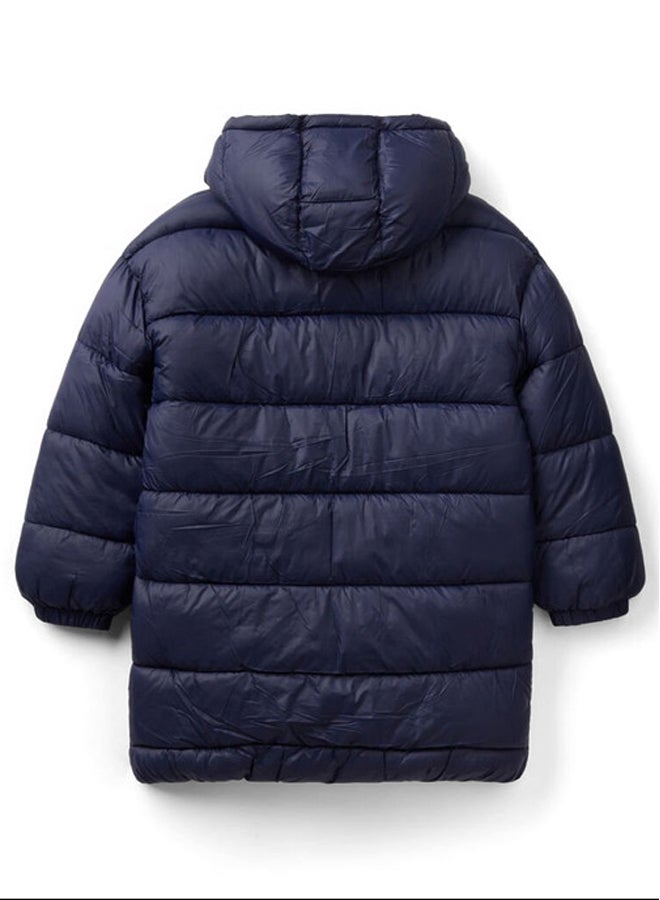Benetton LONG PADDED JACKET WITH RECYCLED WADDING  - Image 2