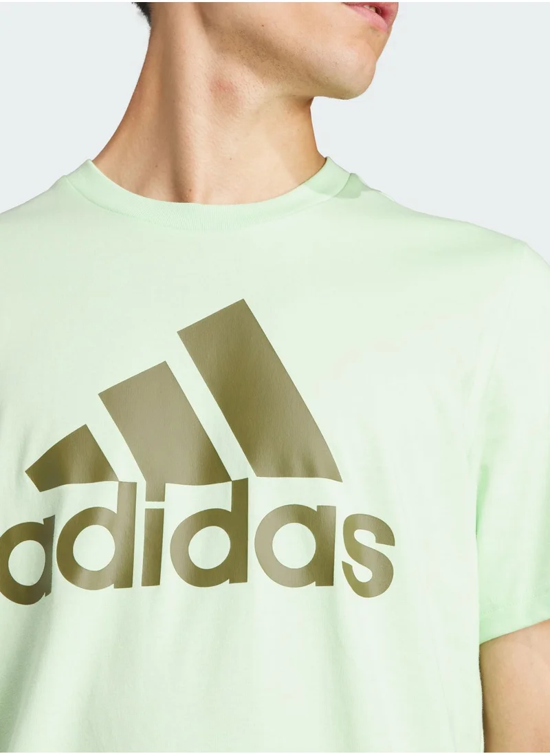 Adidas Big Logo Single Jersey T-Shirt