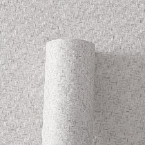 ELTON Textured Mesh Grasscloth Wallpaper, Peel and Stick Faux Linen, Waterproof Decorative Vinyl Film, Self Adhesive Contact Paper for Walls, Furniture, Kitchen Cabinets (Off White, 1.33 x 5 feet) - Image 4