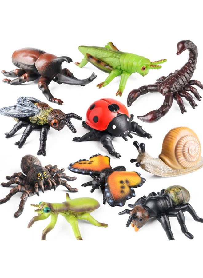 Generic - Explosive Simulation Of Marine Animal Model Children Soft Rubber Puffer Octopus Lobster Starfish Crab Horseshoe Toy Gift-Color:Soft Glue Cotton-filled Brown Crocodile - Image 1