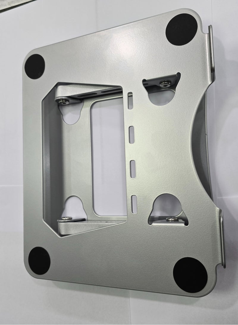 Desktop Aluminum Alloy Foldable Adjustable Laptop Stand Support Notebook Laptop Support Folding, Compatible to 14-17 inch Laptop - Silver - Image 5