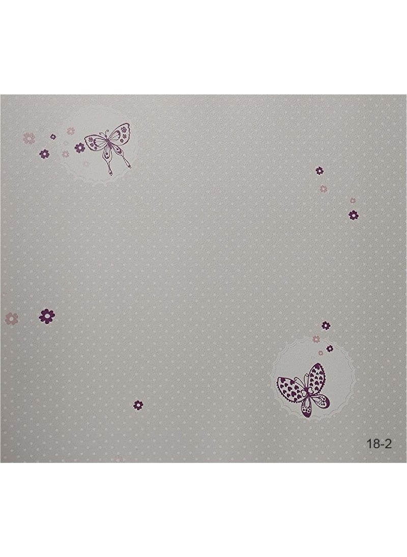 Super Decor Halley Kids 18-2 Butterfly and Flower Patterned Wallpaper - pzsku/ZDF937A975DCC58D6B546Z/45/_/1741292533/32fbdb0d-bf5c-4b3b-8527-b15f76ca36d9