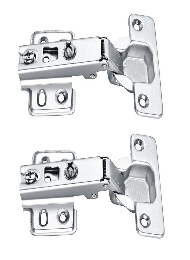 Redwud Steel Auto Concealed Hinges, 0 Degree- Full Overlay [2 Pair] Pack of 1 - Image 1