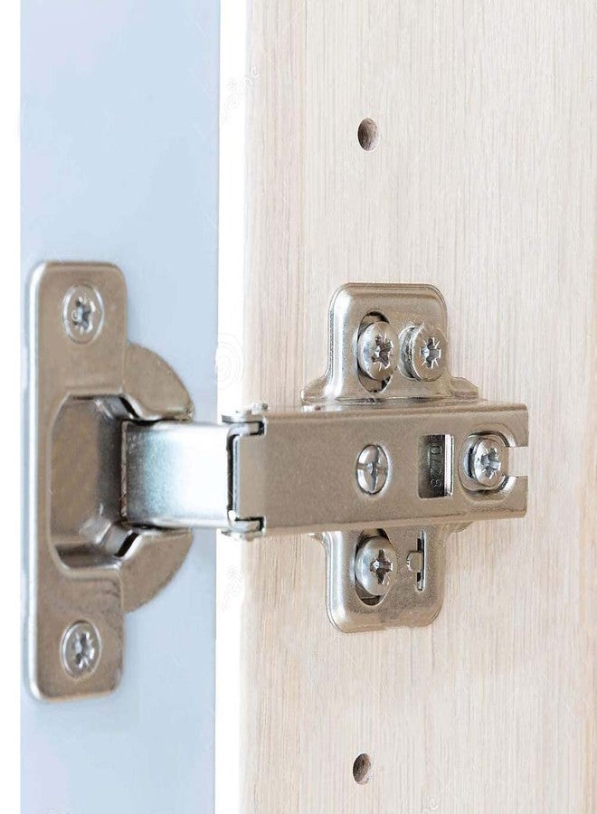 Redwud Steel Auto Concealed Hinges, 0 Degree- Full Overlay [2 Pair] Pack of 1 - Image 5