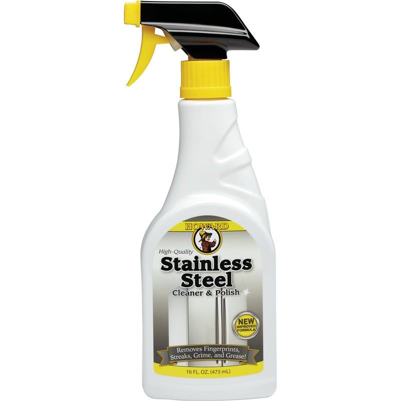 Howard Products Stainless Steel Cleaner for Appliances - Stainless Steel Cleaner and Polisher - Image 1