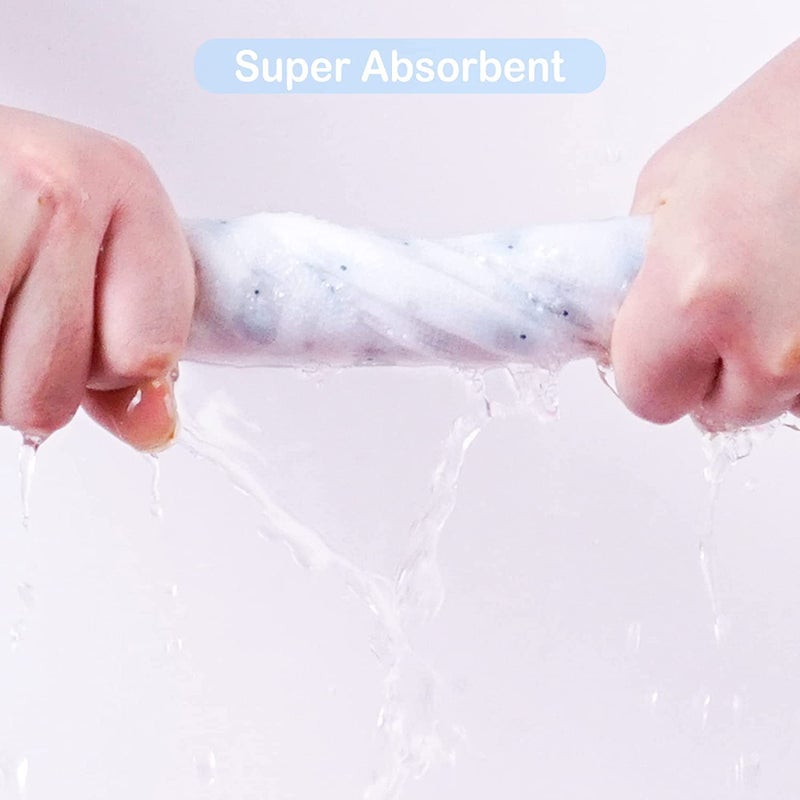 softan Baby Washcloths, 24Pack Baby Wash Cloths Extra Soft & Ultra Absorbent, Baby Towels and Washcloths Face Towel Unisex for Boys Girls Face & Body, Washclothes Gentle on Sensitive Skin, 9x9 Unicorn - Image 3