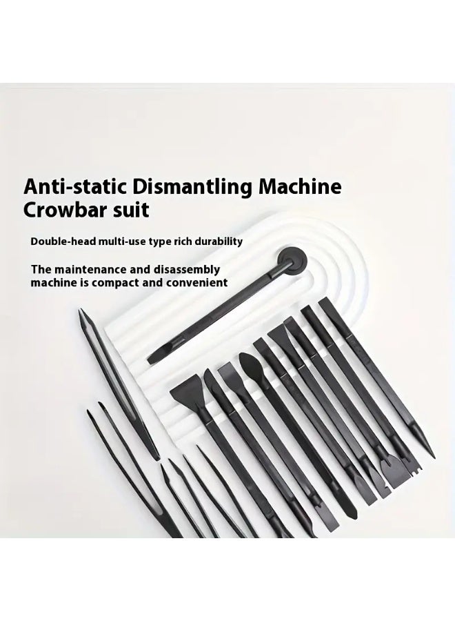 4-in-1 Anti-Static Pry Tool Kit – Dual-Headed Plastic Spudgers for Electronics Repair & Cable Management – Non-Conductive, Non-Scratch Opening Tool - Image 3