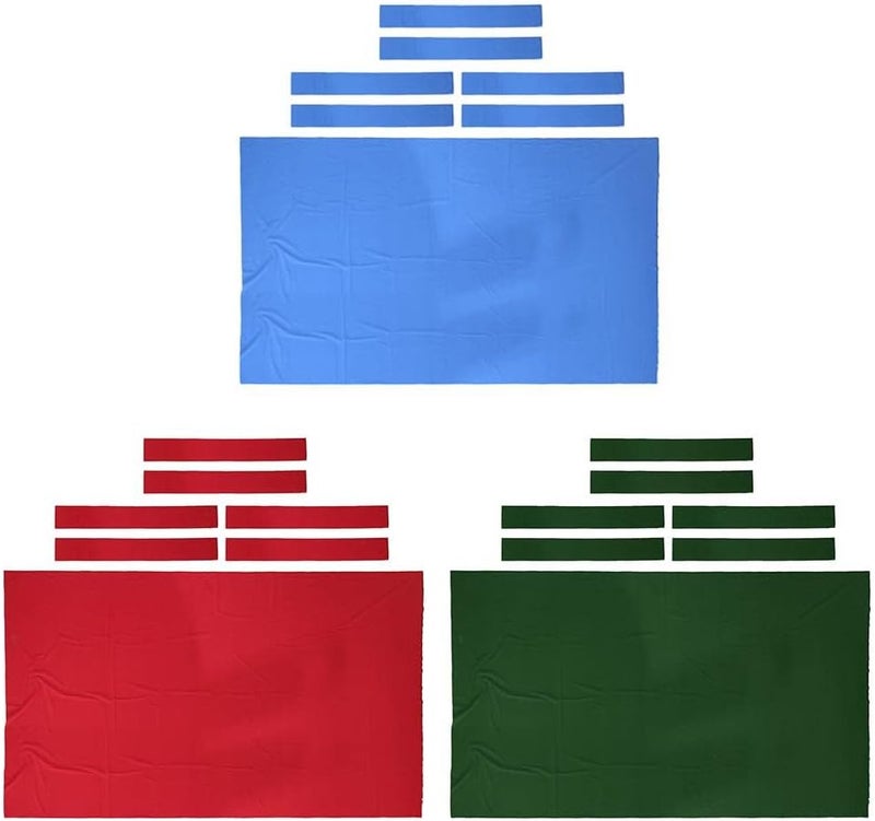 klarako 8' Table Cloth \\u2013 - Billiard Cloth - Fast High Accuracy Pre-Cut Bed and Rails - Easy to Install and Use - Multiple Colors - Image 4