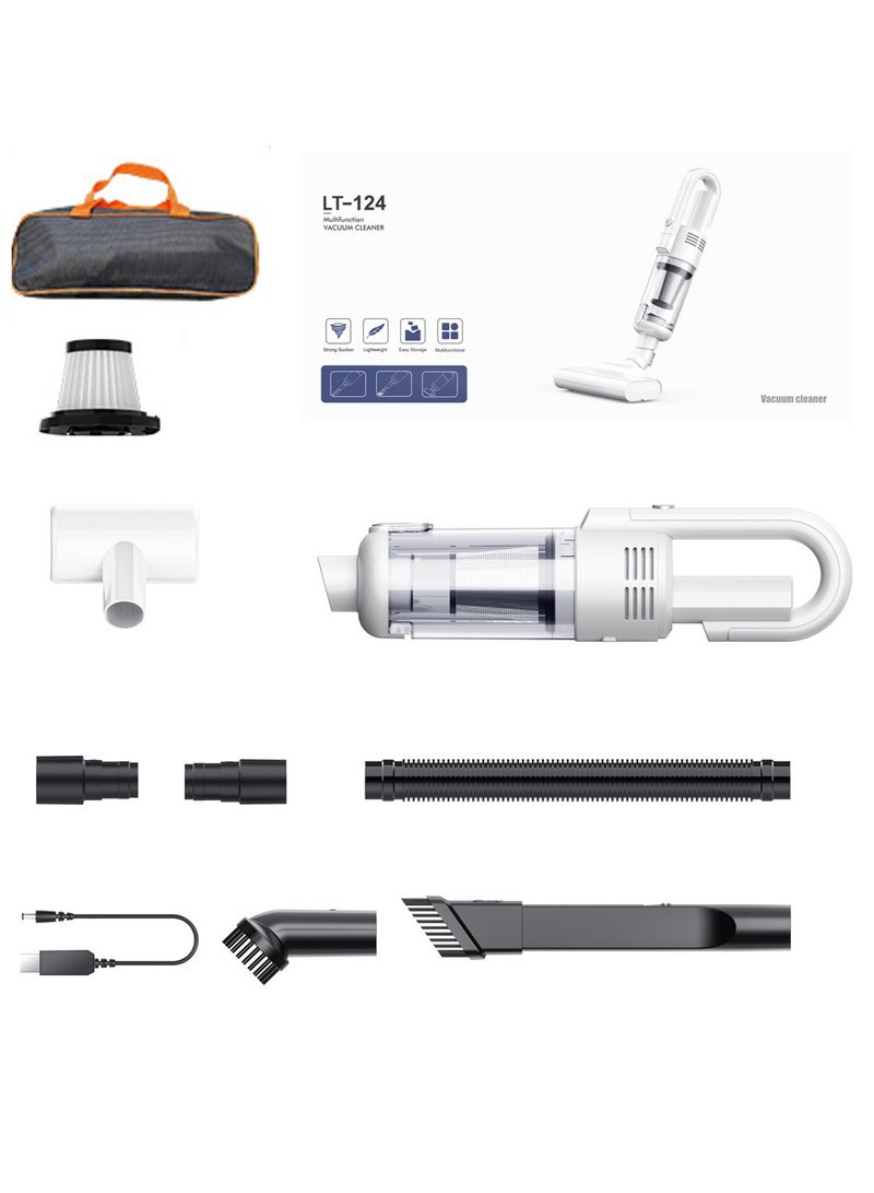 Multifunctional wireless car vacuum cleaner Handheld portable vacuum cleaner Home car dual-purpose vacuum cleaner - Image 1
