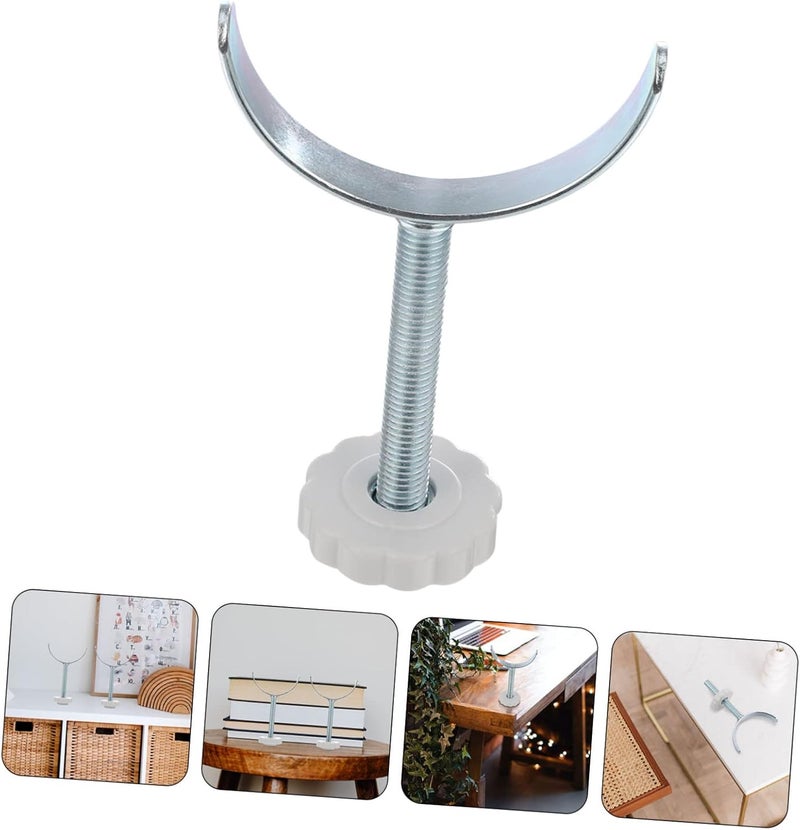 Toyvian 2sets Shaped Guardrail Fixator for Easy Install Fittings for Stairs and Home Use Includes Gasket for Boys and Girls and Pets - Image 2
