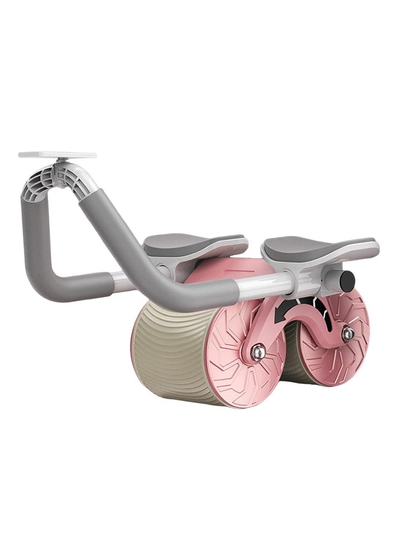 DubaiGallery Abs Exercise Wheel Roller, Abdominal Exerciser with Elbow Support, Adjustable Spring and Non-Slip Handles for Men and Women - Image 1