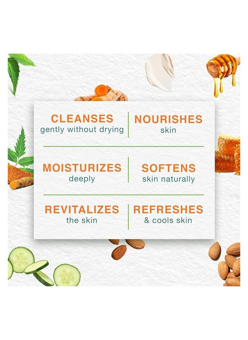 Himalaya Cream And Honey Soap Of 6 Pcs 125g  - Image 3