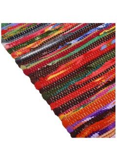 Bazaar Misr Rag Rug Kilim Multicoloured Double Sided Washable 70*100 cm 4 pcs  - Image 3