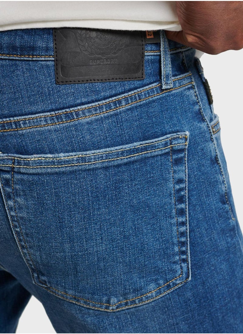 Superdry - Vintage Skinny Slim Jeans - Image 1