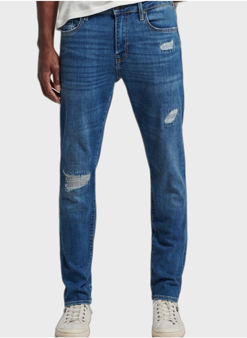 Superdry - Vintage Skinny Slim Jeans - Image 1