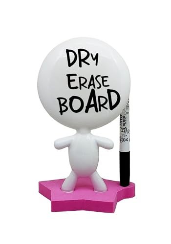 Estudio MW TITTO Star, Draw Your Ideas - Office Desk Board - Coworker Gifts - Ideal for Home & Office Decor - Halloween Board (Pink) - Image 1