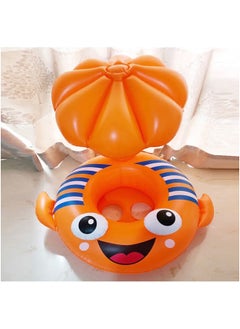 Just Quality Children'S Inflatable Baby Swimming float Swimming Circle Cartoon Fish Shaped Durable And Lightweight Water Park Swimming Float Circular Float  - Image 2