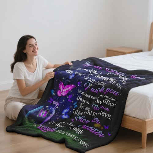 Ryubein 21st Birthday Gifts Blanket 50" X 60", 21st Birthday Gift for Her, 21 Year Old Birthday Gift for Her, Gifts for 21st Birthday Female, Gift for 21 Year Old Female, 21st Birthday Decorations - Image 2
