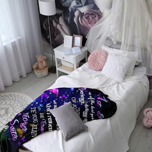 Ryubein 21st Birthday Gifts Blanket 50" X 60", 21st Birthday Gift for Her, 21 Year Old Birthday Gift for Her, Gifts for 21st Birthday Female, Gift for 21 Year Old Female, 21st Birthday Decorations - Image 5
