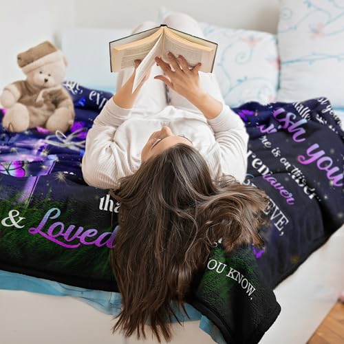 Ryubein 21st Birthday Gifts Blanket 50" X 60", 21st Birthday Gift for Her, 21 Year Old Birthday Gift for Her, Gifts for 21st Birthday Female, Gift for 21 Year Old Female, 21st Birthday Decorations - Image 4