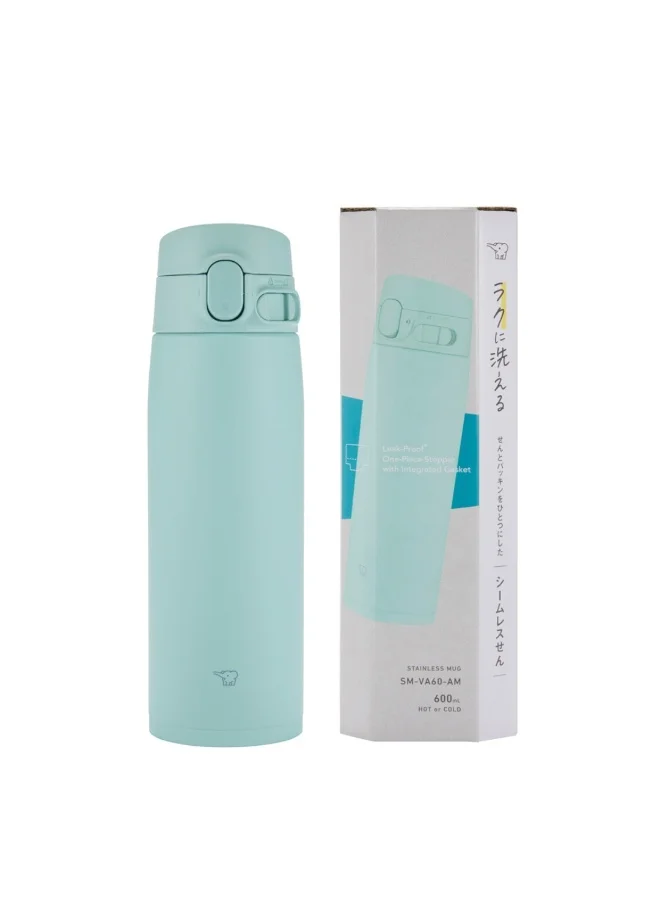 Zojirushi Stainless Mug , 0.60 L- Mint Blue