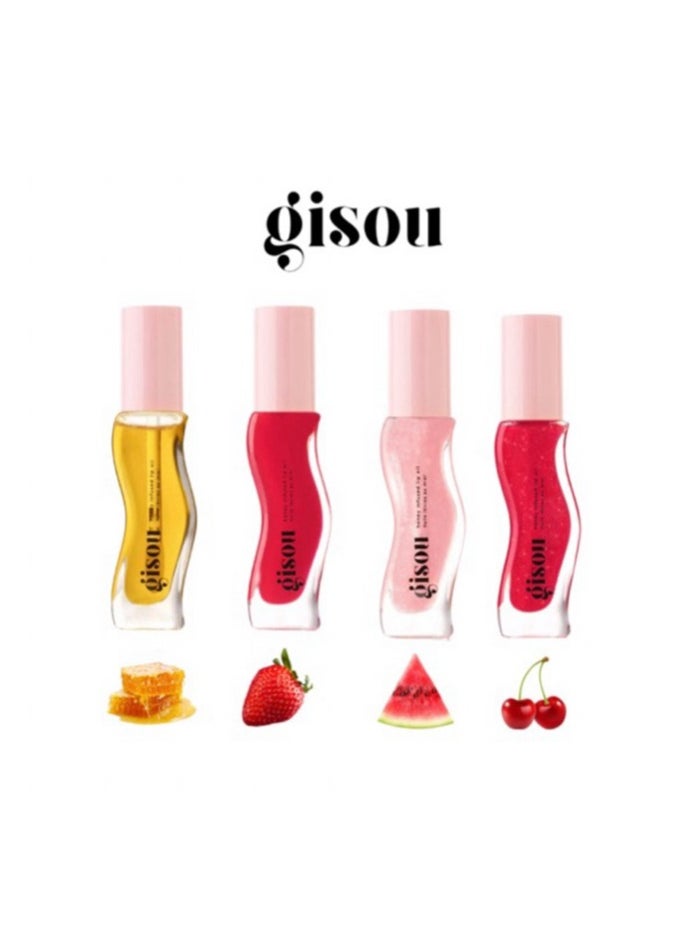 Gisou GISOU Lip Oil Moisturizing Lip Gloss Coconut Frost 