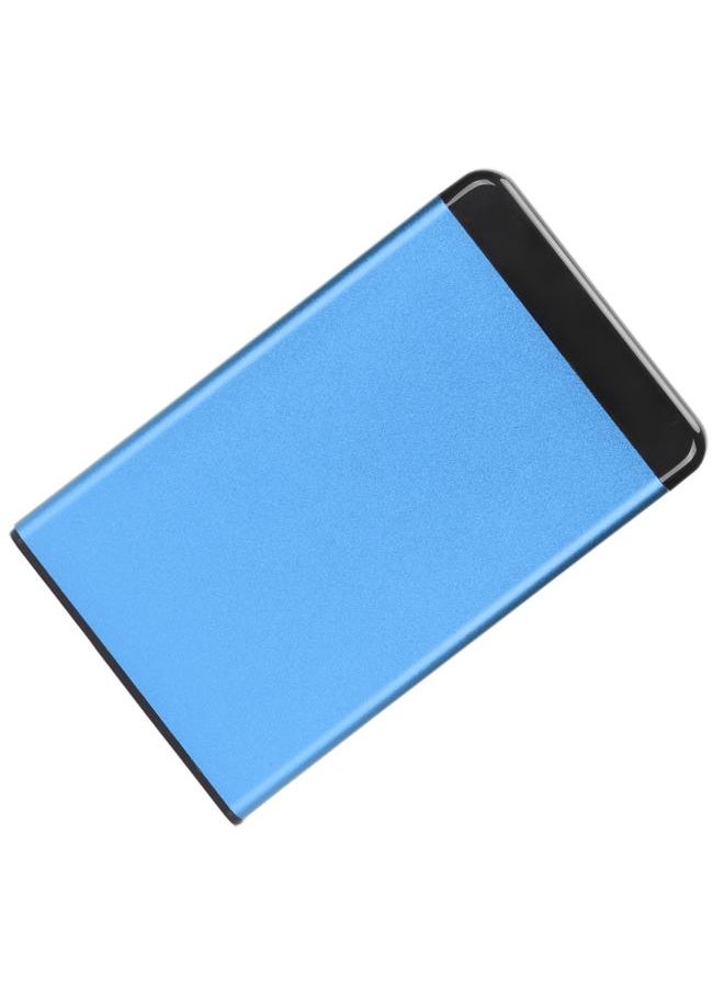 Thoraya Z19 Aluminum Alloy Hard Drive Mobile Hard Drive Mechanical Hard Drive 2.5 Inch USB3.0 External Hard Drive Portable External Hard Drive Blue 80GB  - Image 2