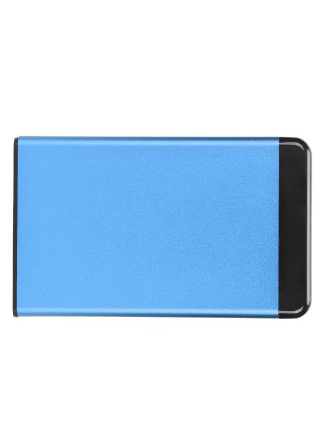 Thoraya Z19 Aluminum Alloy Hard Drive Mobile Hard Drive Mechanical Hard Drive 2.5 Inch USB3.0 External Hard Drive Portable External Hard Drive Blue 80GB  - Image 3