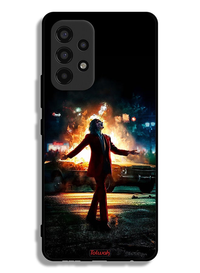 Tolwak Samsung Galaxy A53 5G Protective Case Cover Joker Happy Mode - Image 1