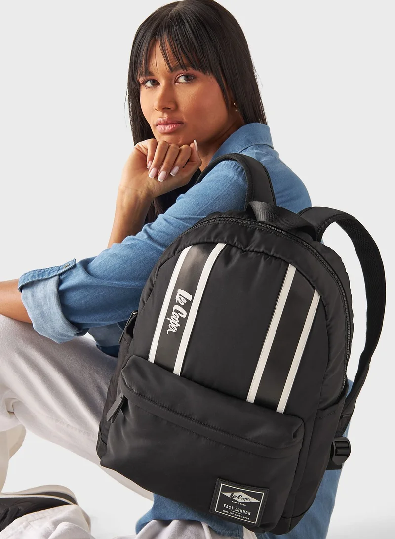Lee Cooper Top Handle Logo Backpack