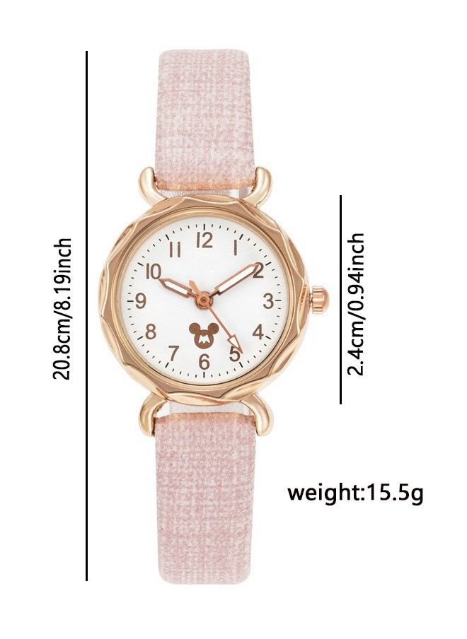 Generic Kids Watches for Girls, Toddler Watches Cute Cartoon,Children Wrist Watch Easy Read Time Teacher Waterproof Watch  - Image 1