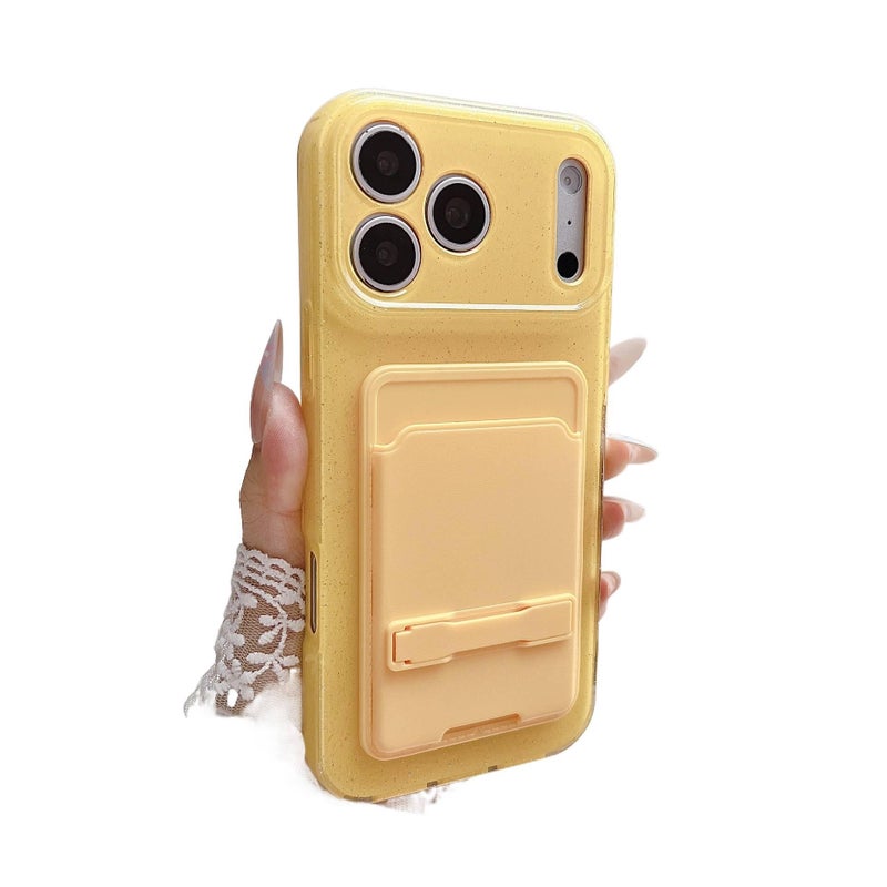Protective Case | Card Holder | Shockproof Cover for Samsung Galaxy S24 Plus | Pink TPU - Image 4