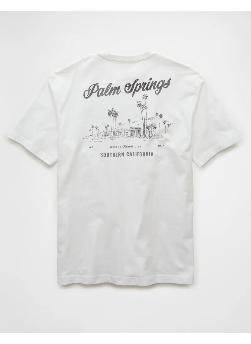 American Eagle AE Logo Graphic T-Shirt