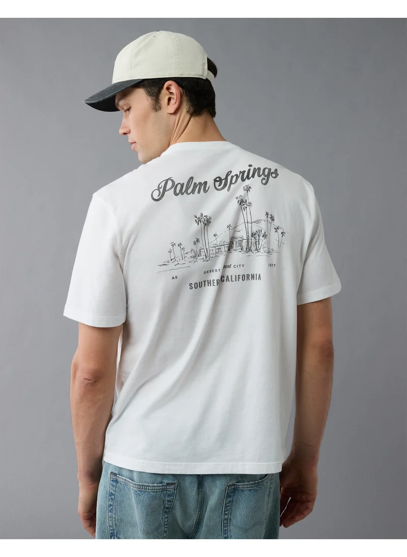American Eagle AE Logo Graphic T-Shirt