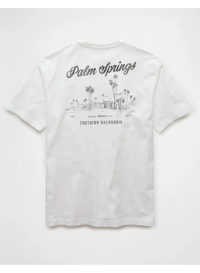 American Eagle AE Logo Graphic T-Shirt