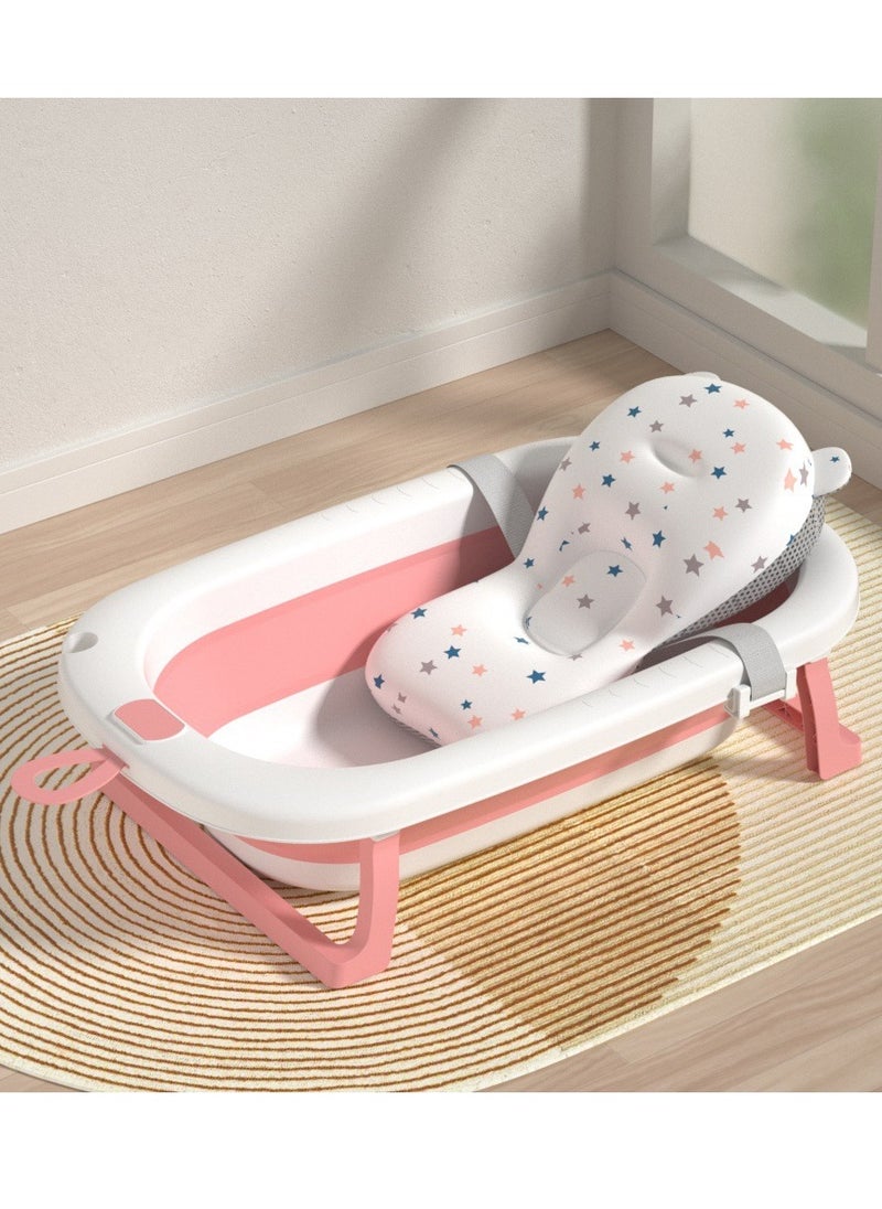 ARNOTEC Baby Portable Anti-Slip Folding Bathtub Plus Bath Mat  - Image 2