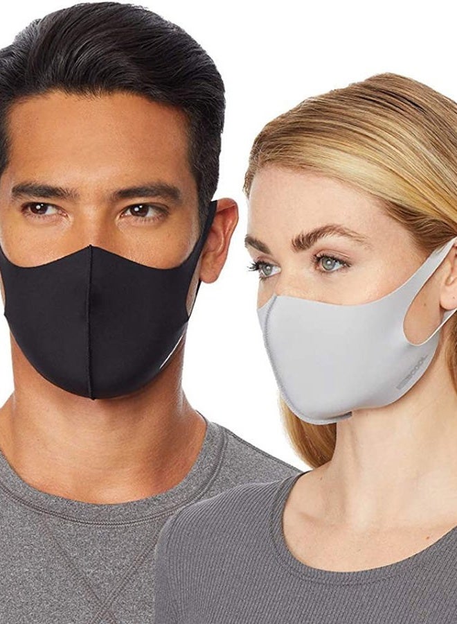 32 DEGREES Cool 3 Pack Reusable Unisex Adult Comfort Face Covering Mask, Large - Image 1