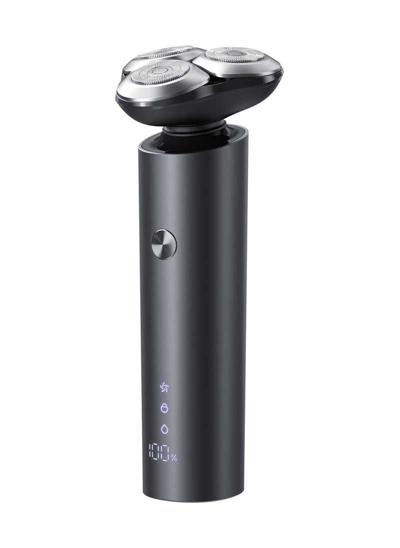 Xiaomi - Mi Home Electric Shaver S301 BHR7461GL – Dual-Blade System, 3D Floating Head, Ipx7 Waterproof, 60-Min Runtime, Fast Usb-C Charging, Ergonomic Design, Quiet And Powerful Motor – Black - Image 1