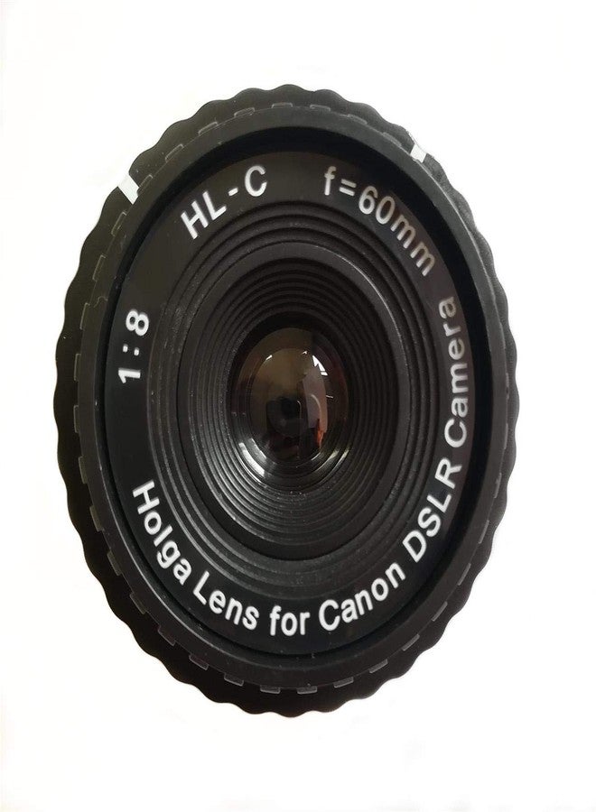 Holga HL-C 60mm f/8 Lens for Canon DSLR Camera(Black) - Image 1