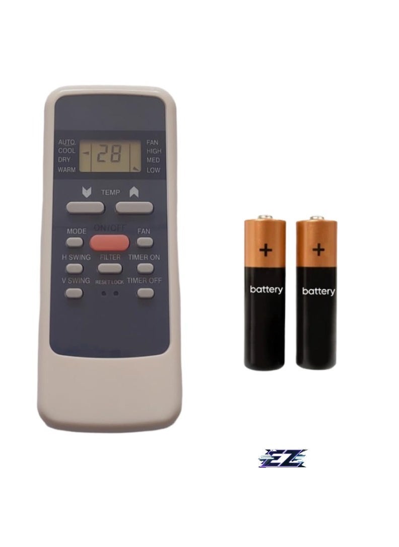 SmartGrist AC Remote No. 137 (No Backlight) Compatible/Replacement for Hitachi AC Remote Control – Exact Match for Hitachi Air Conditioners – Easy-to-Use, Reliable, and Fully Functional Remote Control - Image 1