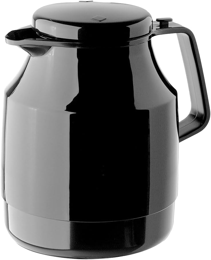 Helios Tea Boy Vacuum Jug Black 1.3 Litre - Image 1